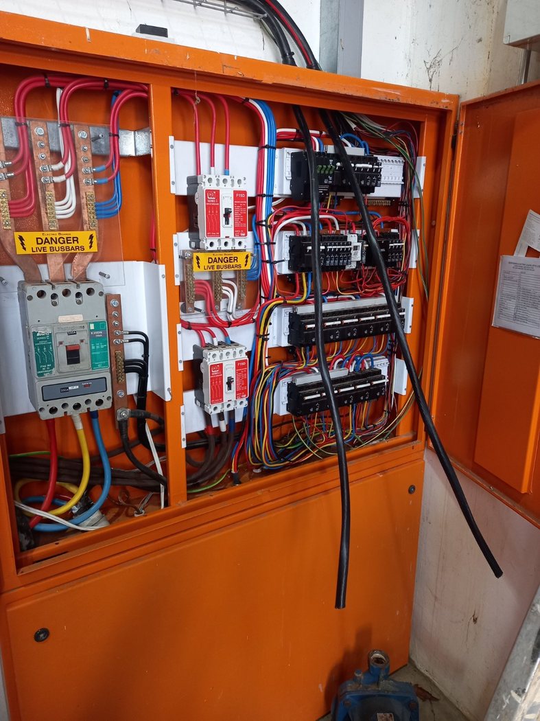 Industrial electrical control panel